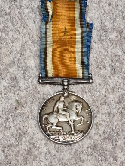 SOLD! WW1/WW2 Nimy Bridge British Army 1914 Mons Star and Clasp Medal Group to Private Mark Huckle - 4th Royal Fusiliers BEF