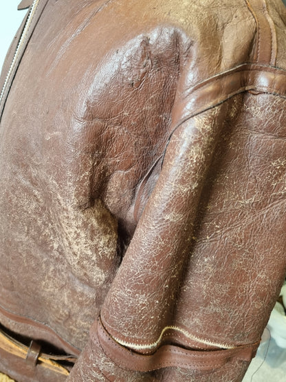 Fantastic Korean War Era 1950s RAF Irvin Sheepskin Flying Jacket