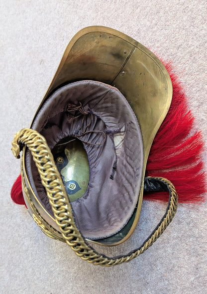 Beautiful Edwardian Essex Yeomanry Cavalry Officer Helmet 1871 Pattern