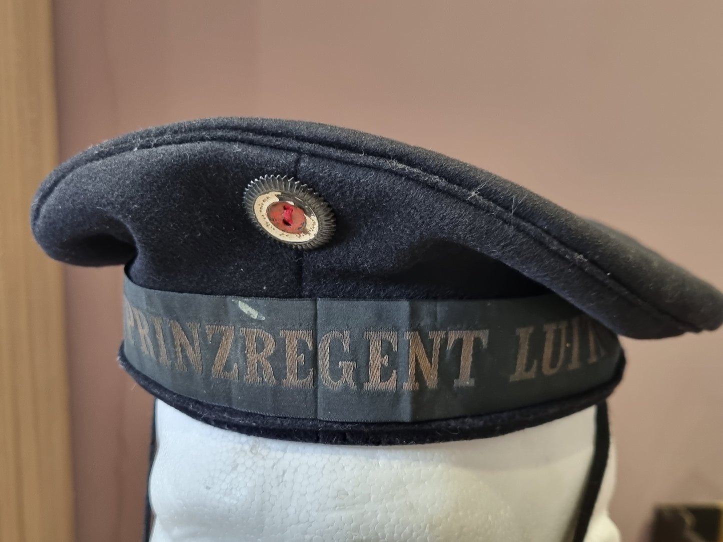 WW1 German Kriegsmarine Ratings Cap for SMS Prinzregent Luitpold of Jutland Fame