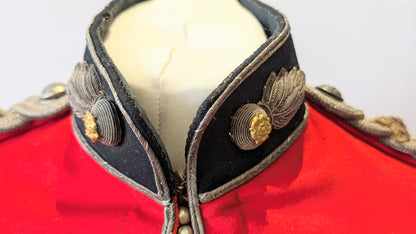 Victorian Royal Fusiliers Lieutenant's Scarlet Undress Shell Jacket