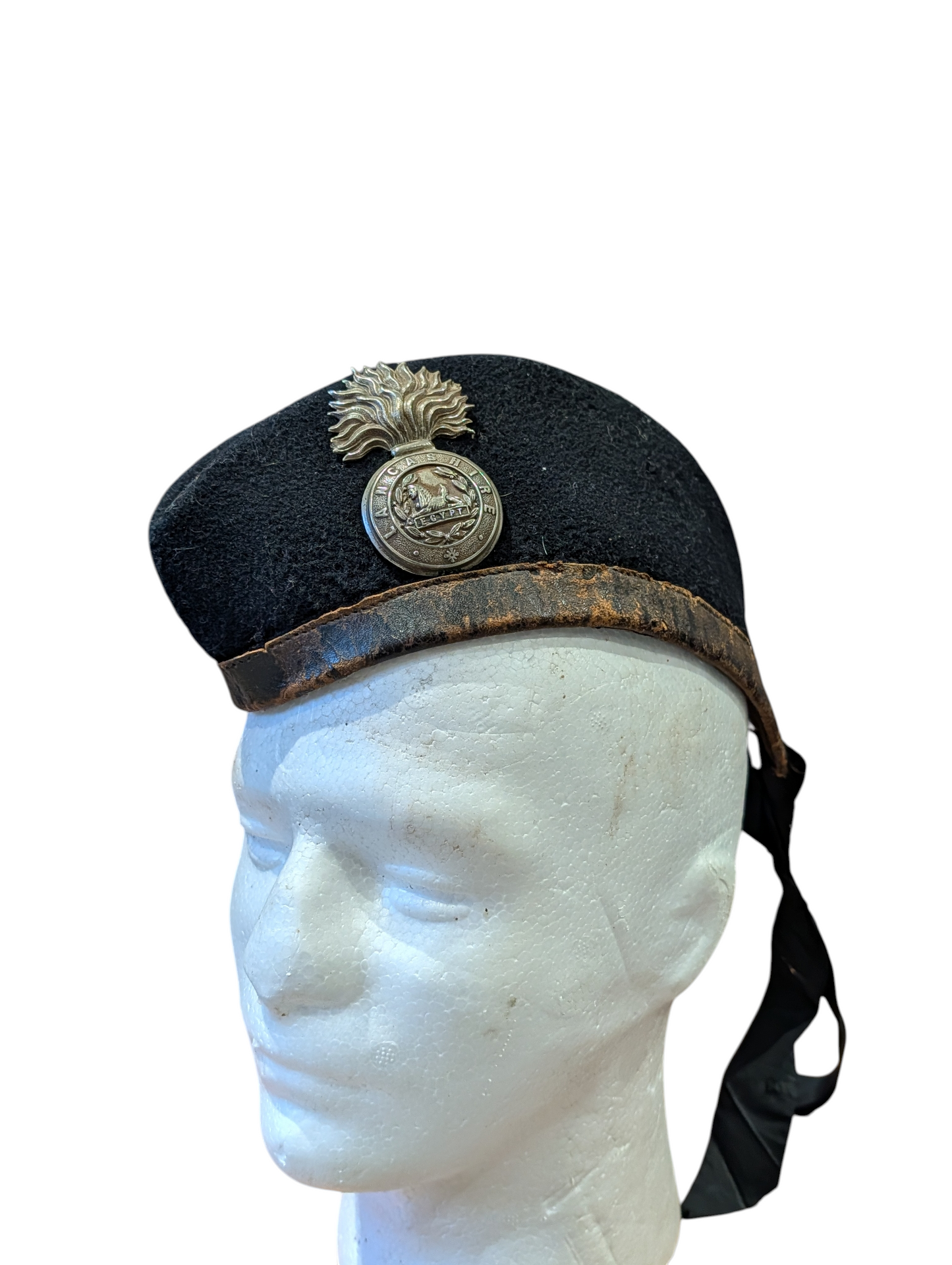 Very Rare Victorian British Army Lancashire Fusiliers Glengarry Cap