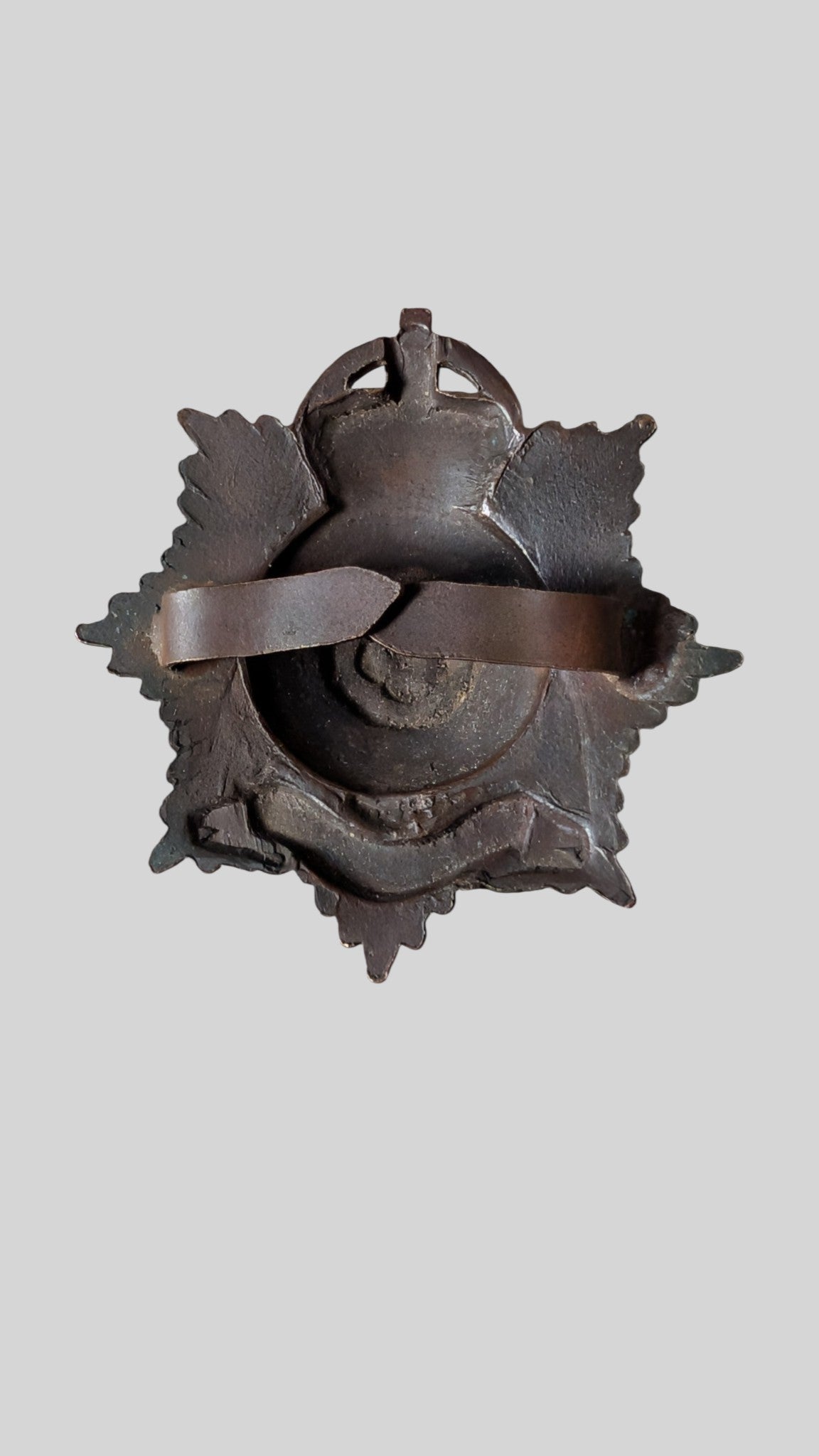 Hampshire Regiment Officer's Bronze Cap Badge