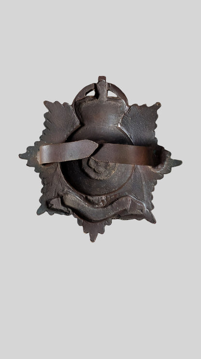 Hampshire Regiment Officer's Bronze Cap Badge