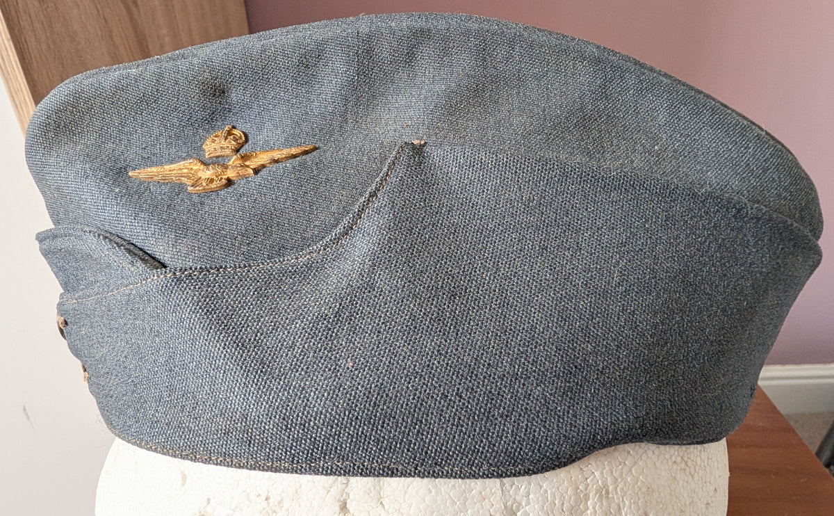 WW2 RAF Royal Air Force Officers Sidecap Dated 1944