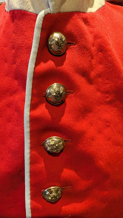 Pre WW1 Highland Light Infantry HLI Major's Scarlet Mess Dress Jacket