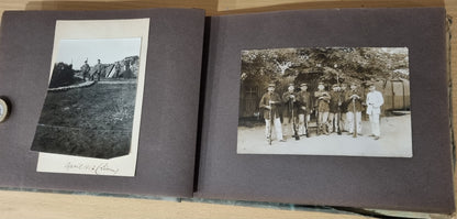 SOLD! WW1 German Army Soldier's Photo Album - 47 Photos + 7 Memorials
