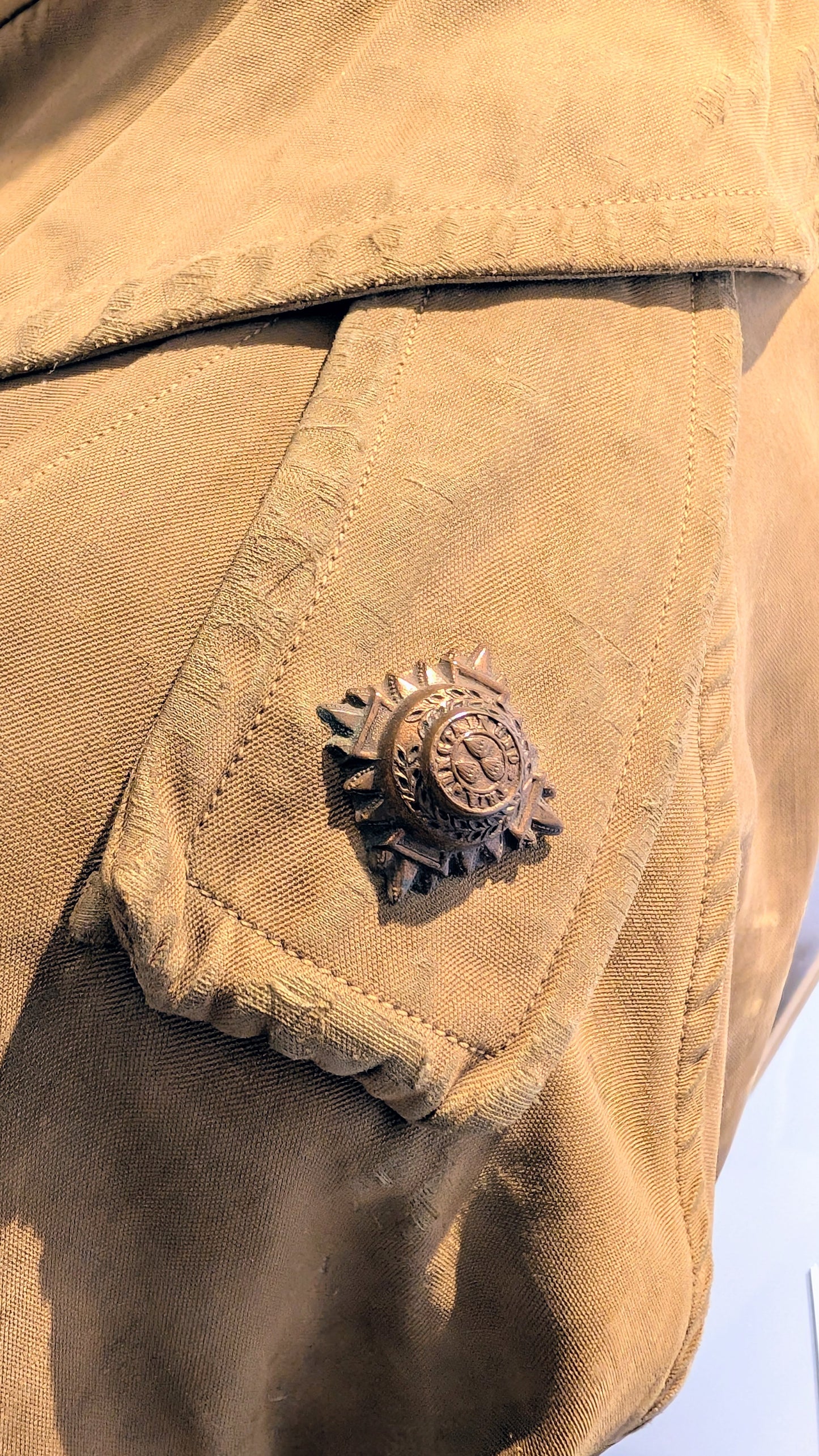 SOLD! Rare WW1 Burberry Officers Private Purchase Trench Coat with button-in Woollen Liner & Balaclava