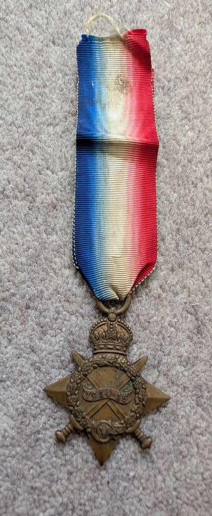 WW1 British Medal Trio John William Flitten Royal Engineers from Hull