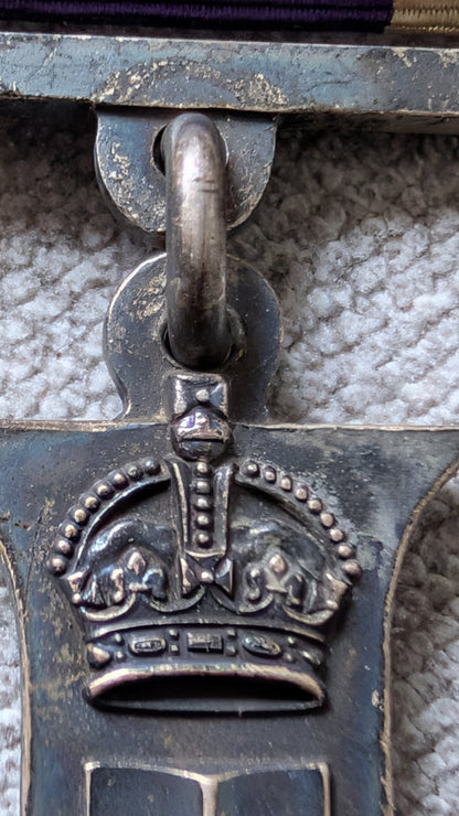 Rare WW1/Boer War NCO Military Cross Medal Group F J TREZONA Middlesex/London