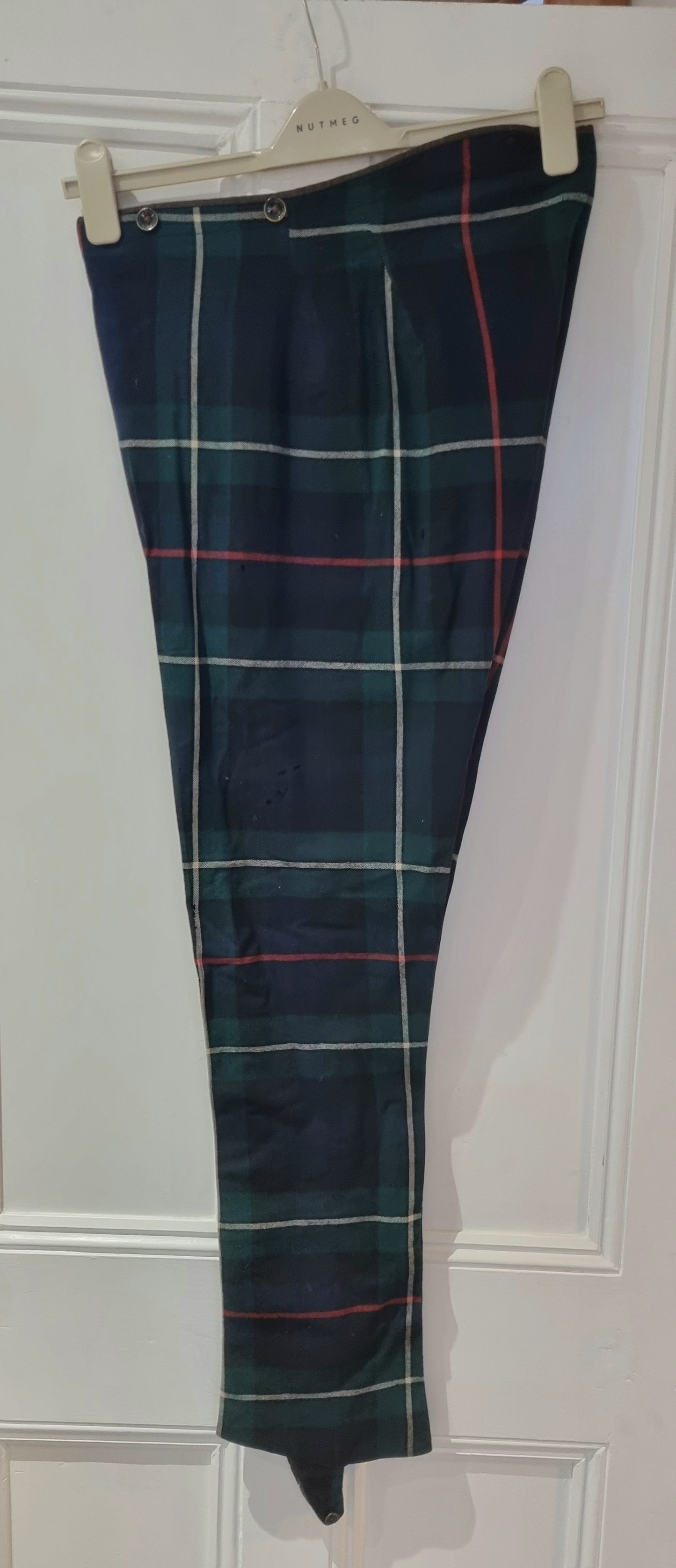 Rare WW1 Tropical KD Highland Light Infantry Uniform Cutaway Jacket Trews & Glengarry