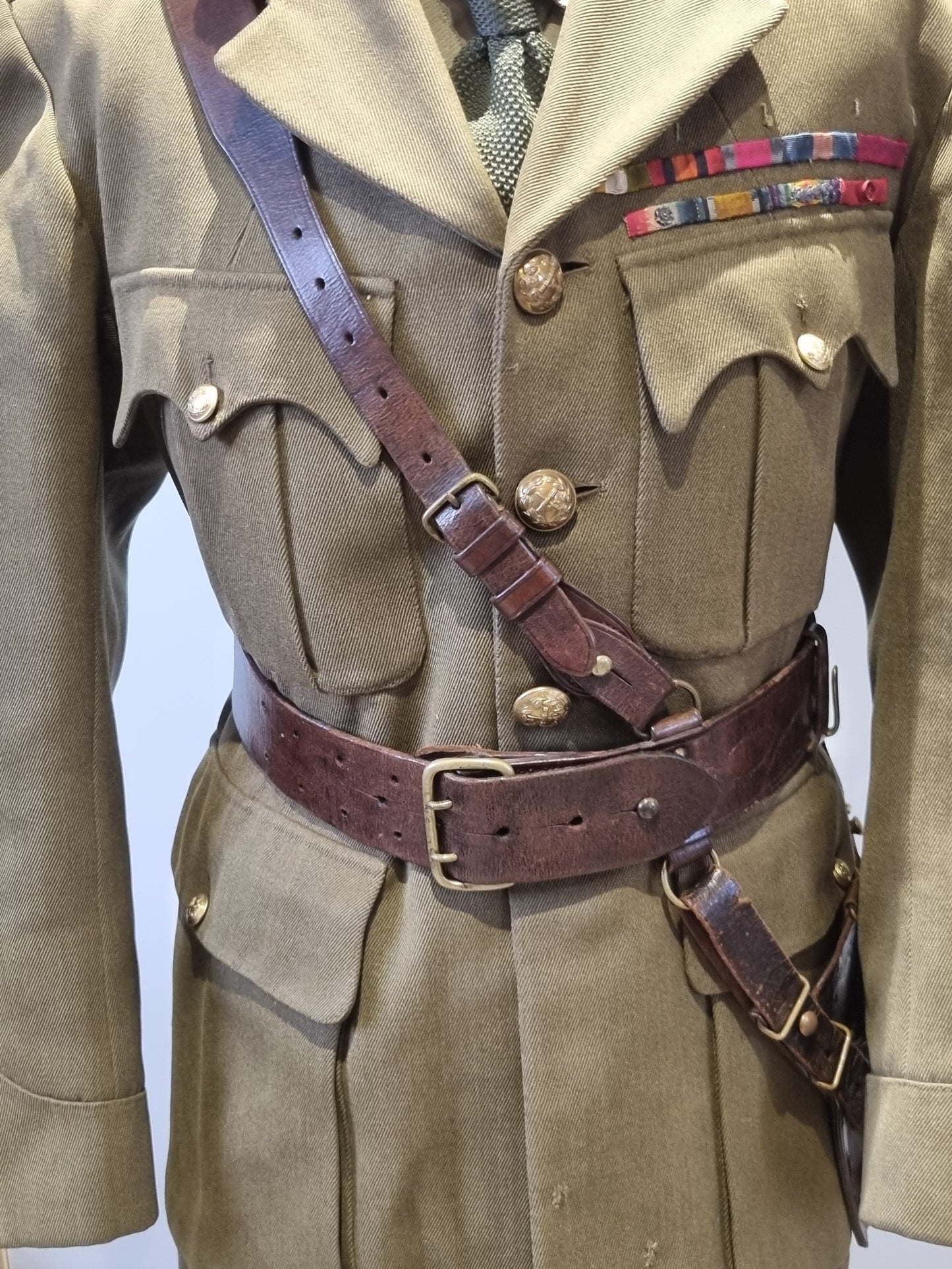 WW1 Complete Uniform With Cane, Sam Browne  & Boots Major General Francis Adrian Wilson CMG Royal Artillery
