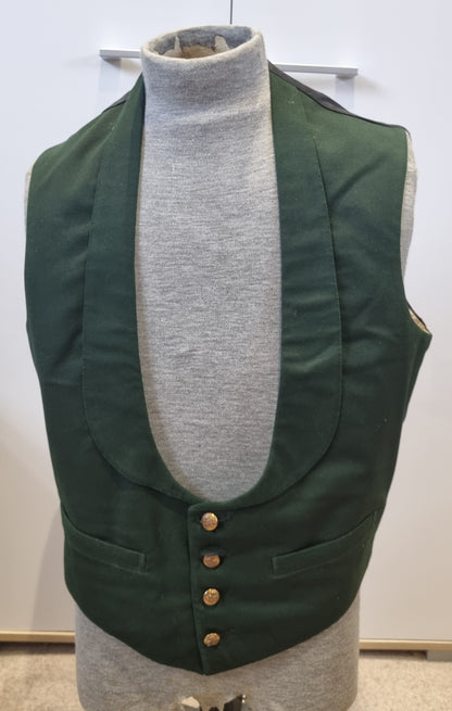 Lovely Victorian Durham Light Infantry Mess Jacket & Matching Waistcoat