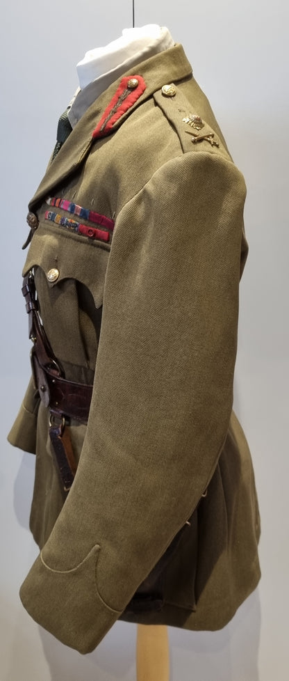 WW1 Complete Uniform With Cane, Sam Browne  & Boots Major General Francis Adrian Wilson CMG Royal Artillery