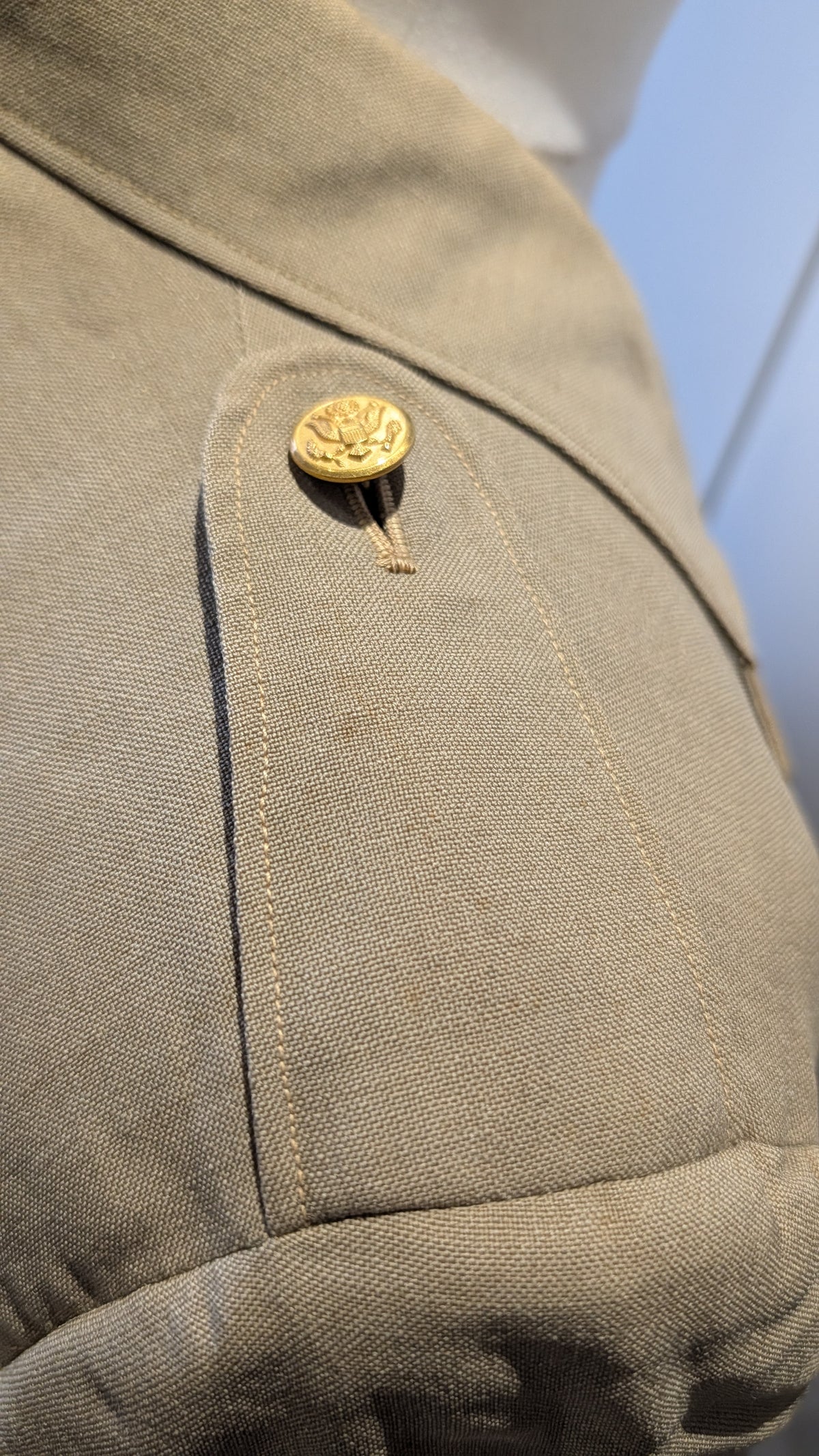 Fantastic And Rare WW2 Summer US WAC Womans Sub-Lieutenant Uniform Jacket