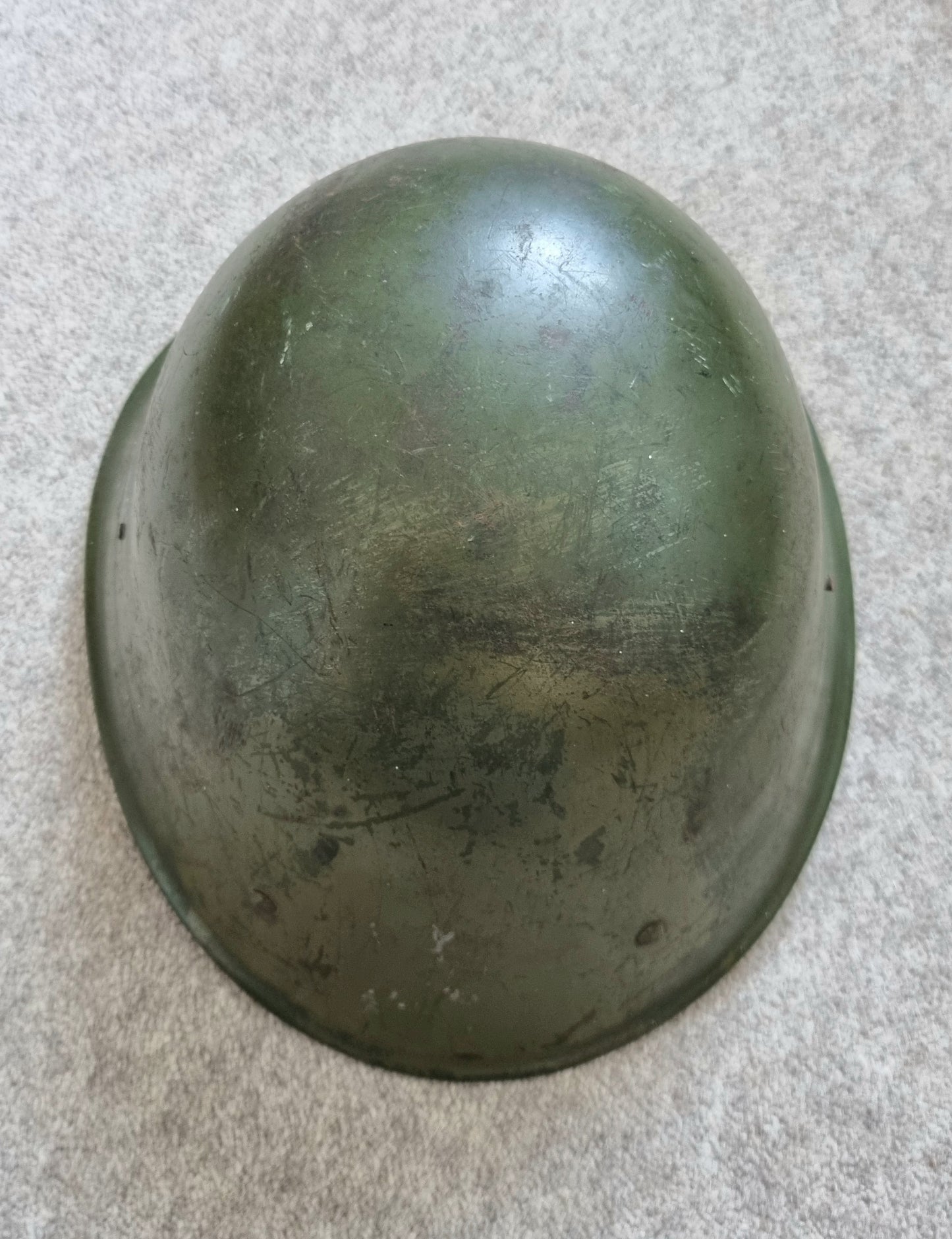 Rare WW2 Dutch Army M27 Steel Helmet