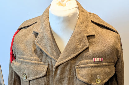 1954 British Army Royal Marine Commando Battledress & Trousers Named