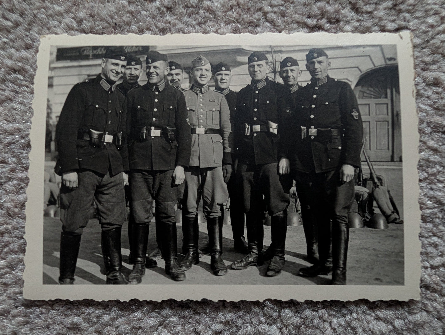 Small WW2 German Army Panzer Police Wehrmacht Photo Album