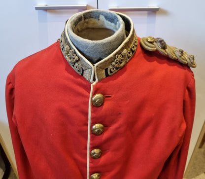 Rare 1880 Transitional Pattern Victorian Shropshire Light Infantry Colonel Jacket