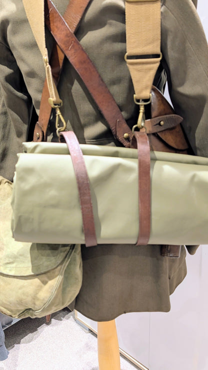 Boer War / WW1 British Leather & Webbing Field Gear Set With Dated Double Strap Sam Browne