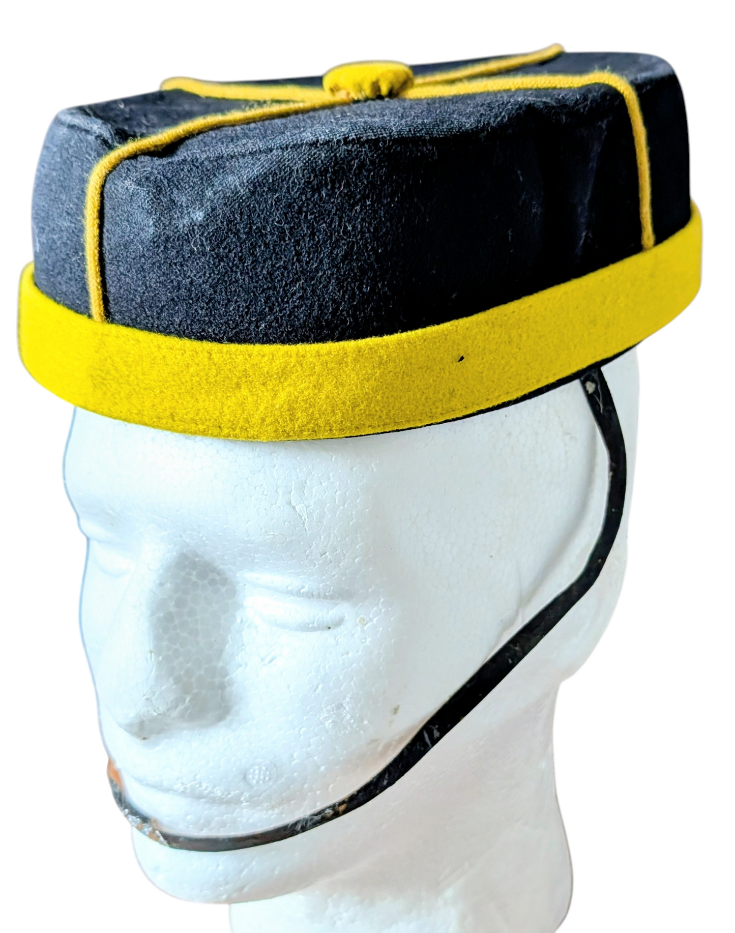 Fantastic Rare Victorian Lancers Other Ranks Pill Box hat & Chinstrap