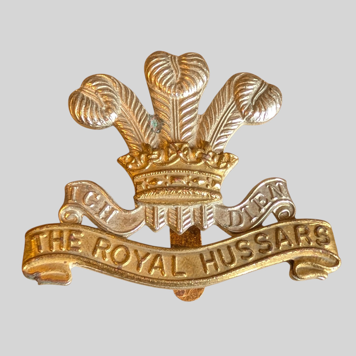 The Royal Hussars Bimetal Cap Badge 1969-92