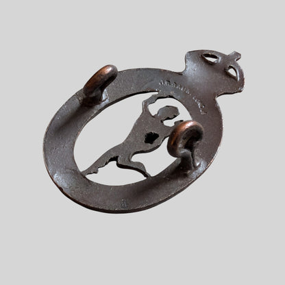 Royal Corps Of Signals Officers Bronze Collar Badge