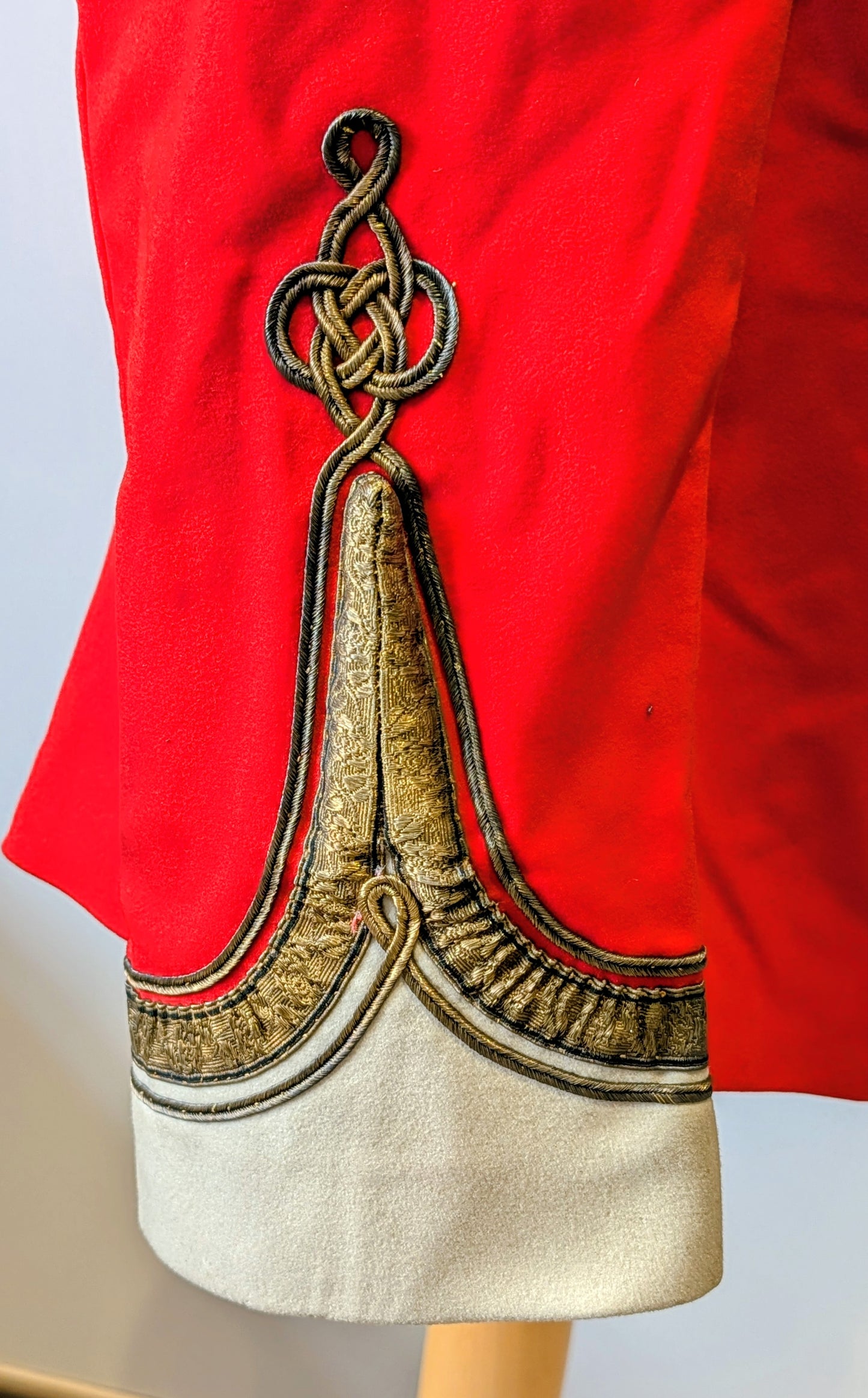 SOLD! Rare Pre WW1 British Army Essex Regiment Scarlet Tunic Dated 1912
