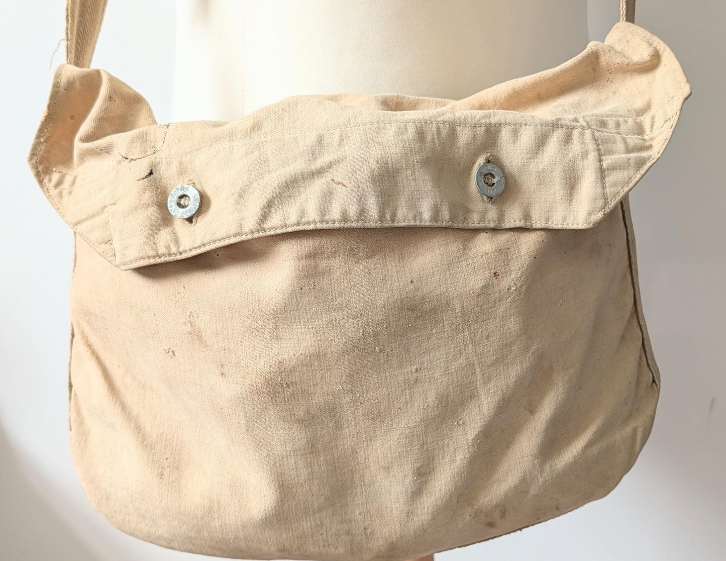 SOLD! WW1 French Army M1892 Musette bag / Haversack / Breadbag 1916 Dated