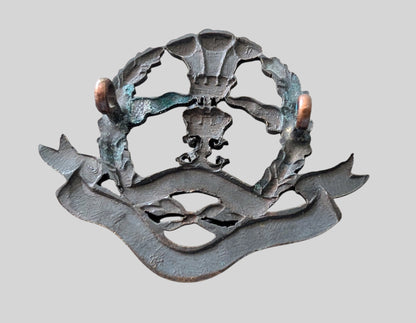 Middlesex Regiment Officer's Bronze Collar Badge
