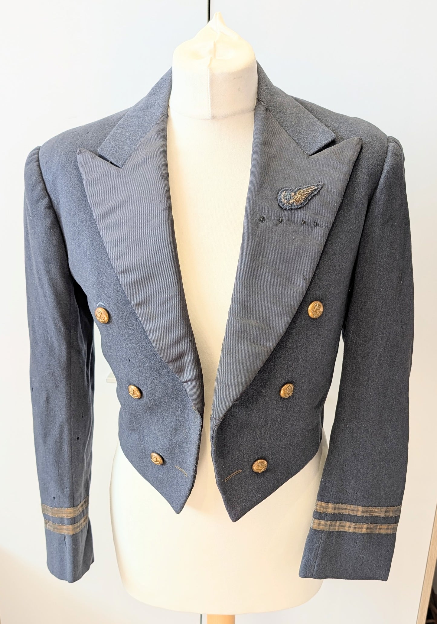 WW2 No.5 Air Gunner Flight Lieutenant Mess Dress 1938 Jacket Named