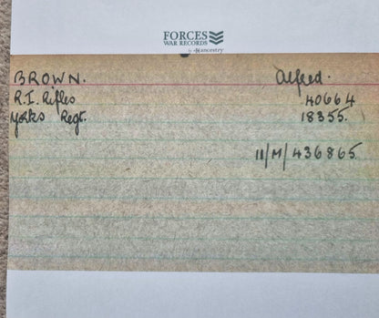 WW1 British Gallantry Military Medal Group to Alfred Brown, Royal Irish Rifles, Gallipoli
