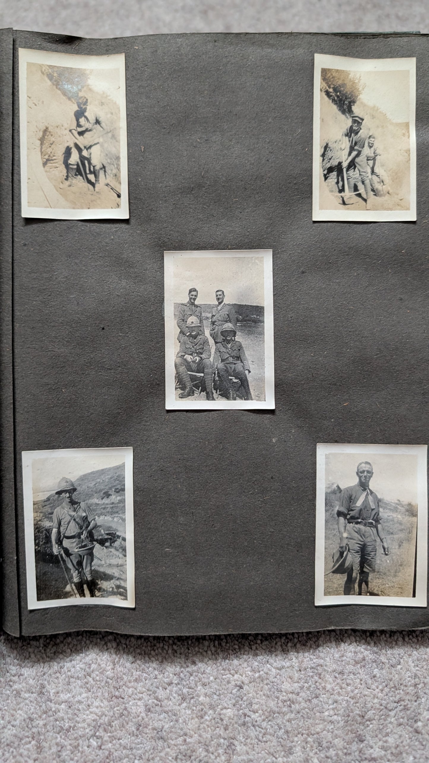 Very Rare WW1 British Army Greece Campaign Salonika Private Photo Album