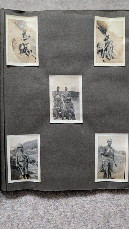 Very Rare WW1 British Army Greece Campaign Salonika Private Photo Album