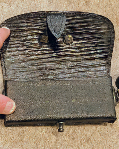 Victorian Queen's Own Rifles Of Canada QOR Leather CrossBelt & Pouch