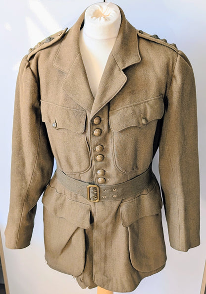 SOLD! WW1 British Army Captains Jacket Coldstream Guards - William M Beckwith DSO
