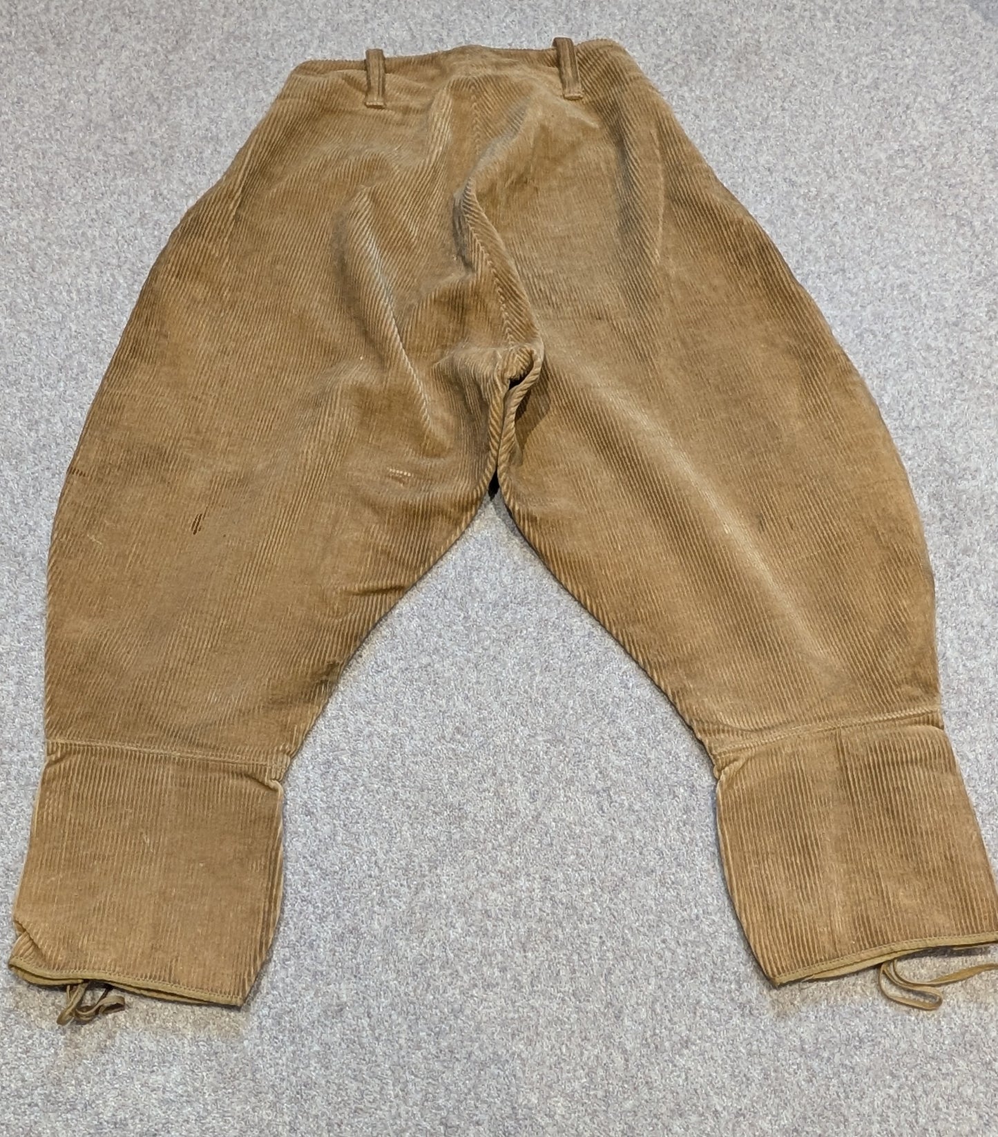 WW2 Era British WLA Womens Land Army Corduroy Breeches Home Front