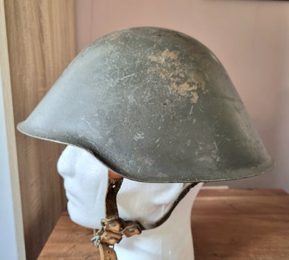 SOLD! East German NVA M56 Helmet with Camo Cover & Net