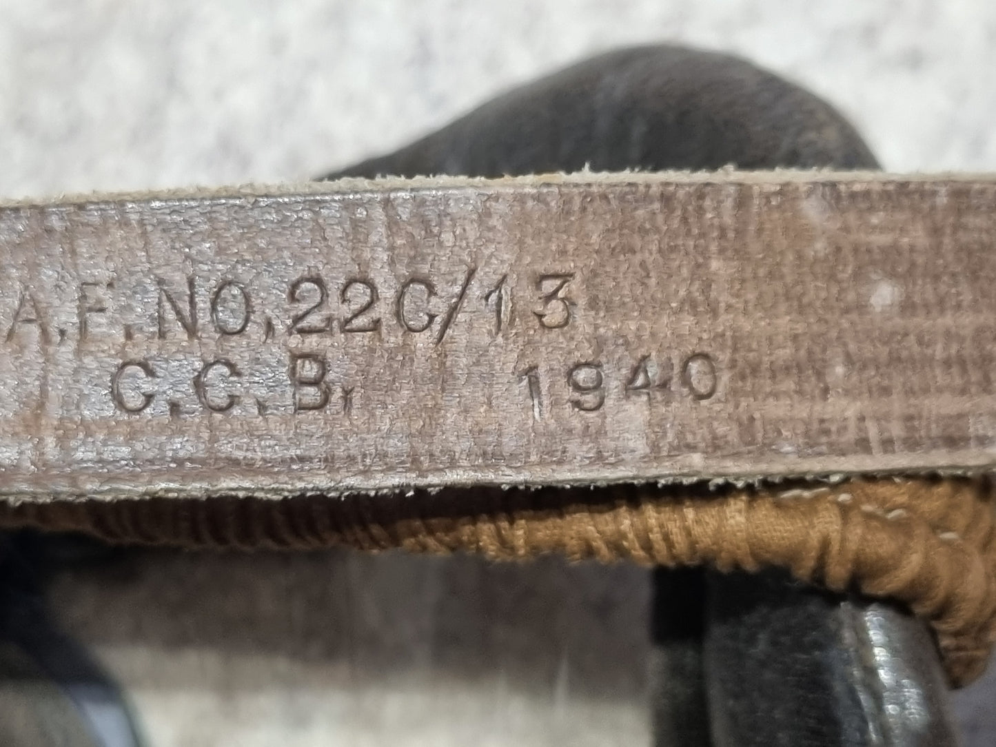 WW2 RCAF MK3 Flying Goggles Dated 1940 Battle Of Britain