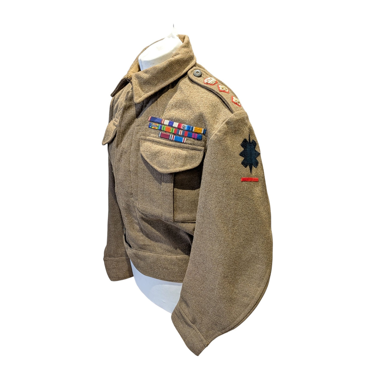 Fantastic & Historically Important WW2 Colonel's Black Watch 1940 Pattern Battledress Jacket attributed to 12th Earl Of Airlie KT GCVO MC