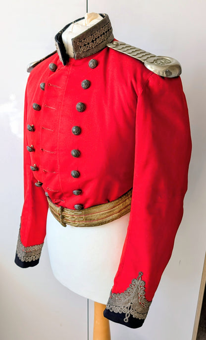 Beautiful Victorian Queen's Own Worcestershire Yeomanry Cavalry Coatee 1837-41