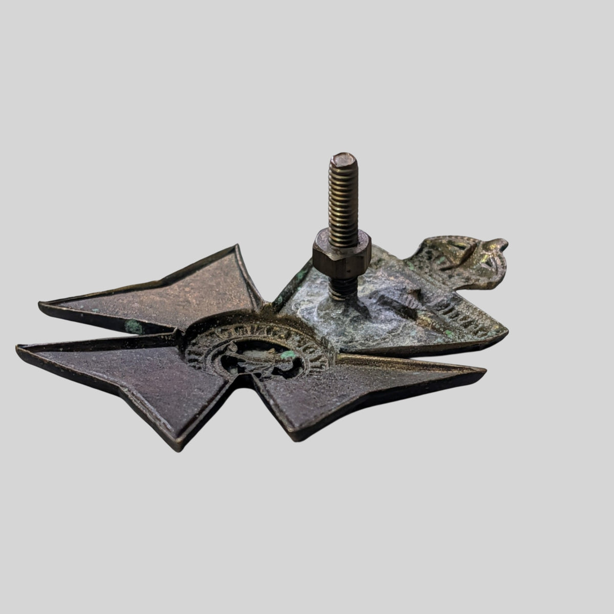6th City Of London Battalion The London Regiment Blackened Pouch Badge