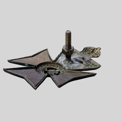6th City Of London Battalion The London Regiment Blackened Pouch Badge