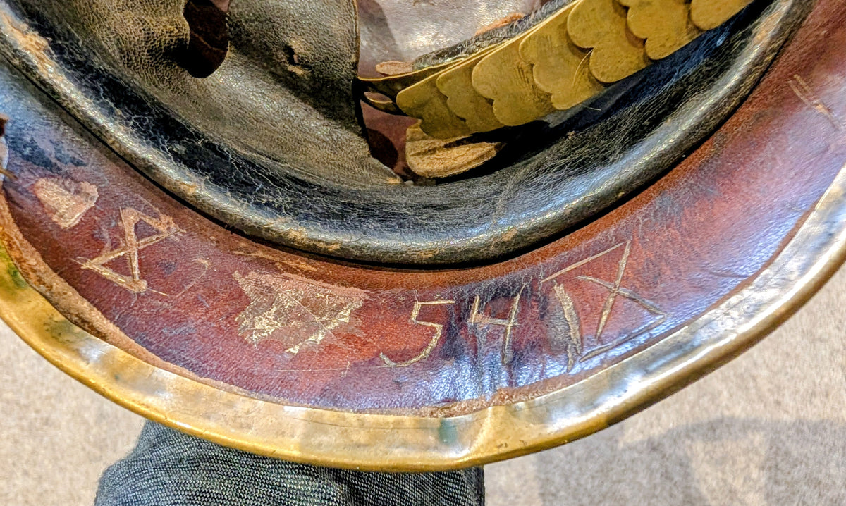 SOLD! M1886 Swedish Army Dragoons Dragoner  Pickelhaube WW1 Helmet