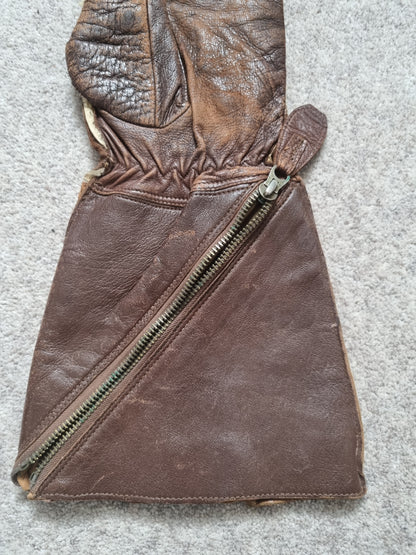WW2 1941 Pattern RAF Flying Gloves, Air Ministry Stamped