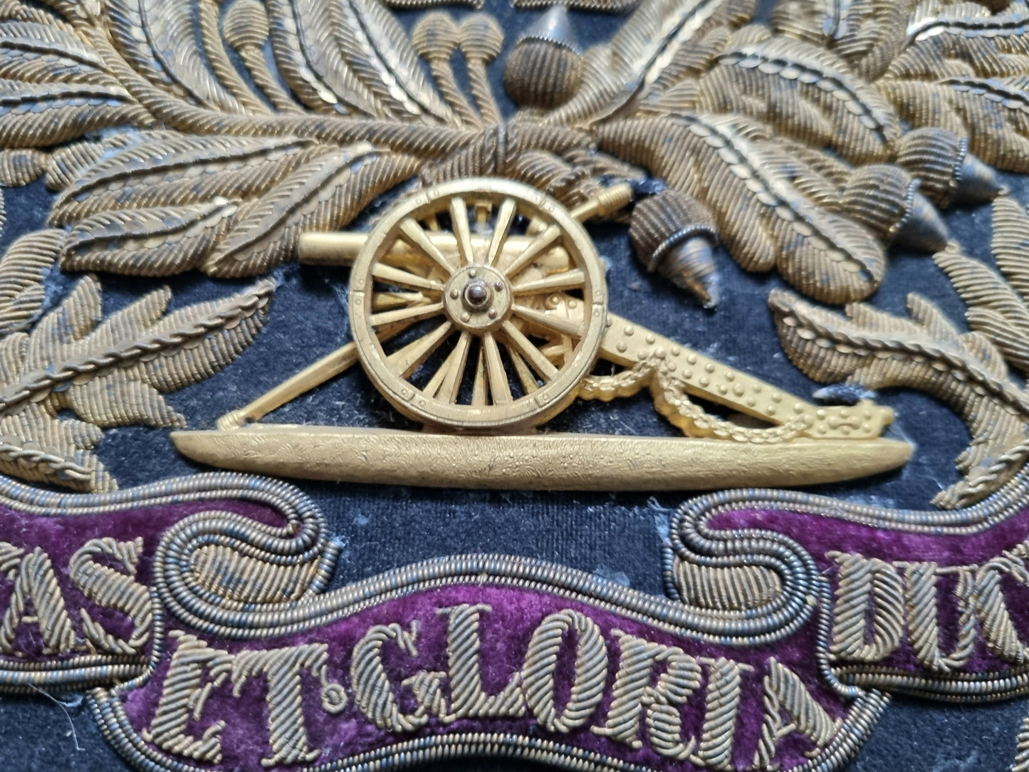 SOLD! Victorian Royal Artillery Officer’s Dress Sabretache and Cover