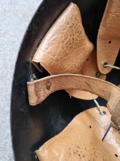 SOLD! Post-War Reused WW2 Czechoslovakian Vz32 Helmet