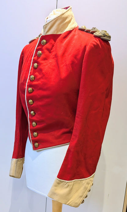 Pre WW1 Highland Light Infantry HLI Major's Scarlet Mess Dress Jacket