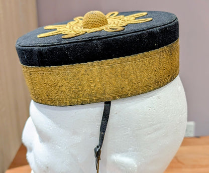 Victorian Royal Artillery  Senior NCO Pill Box hat With Chinstrap