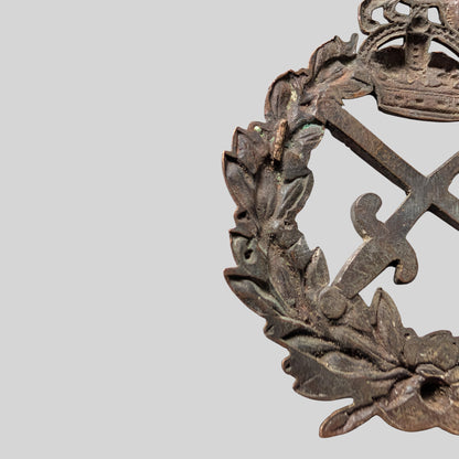 British Army General's Bronzed KC Cap Badge